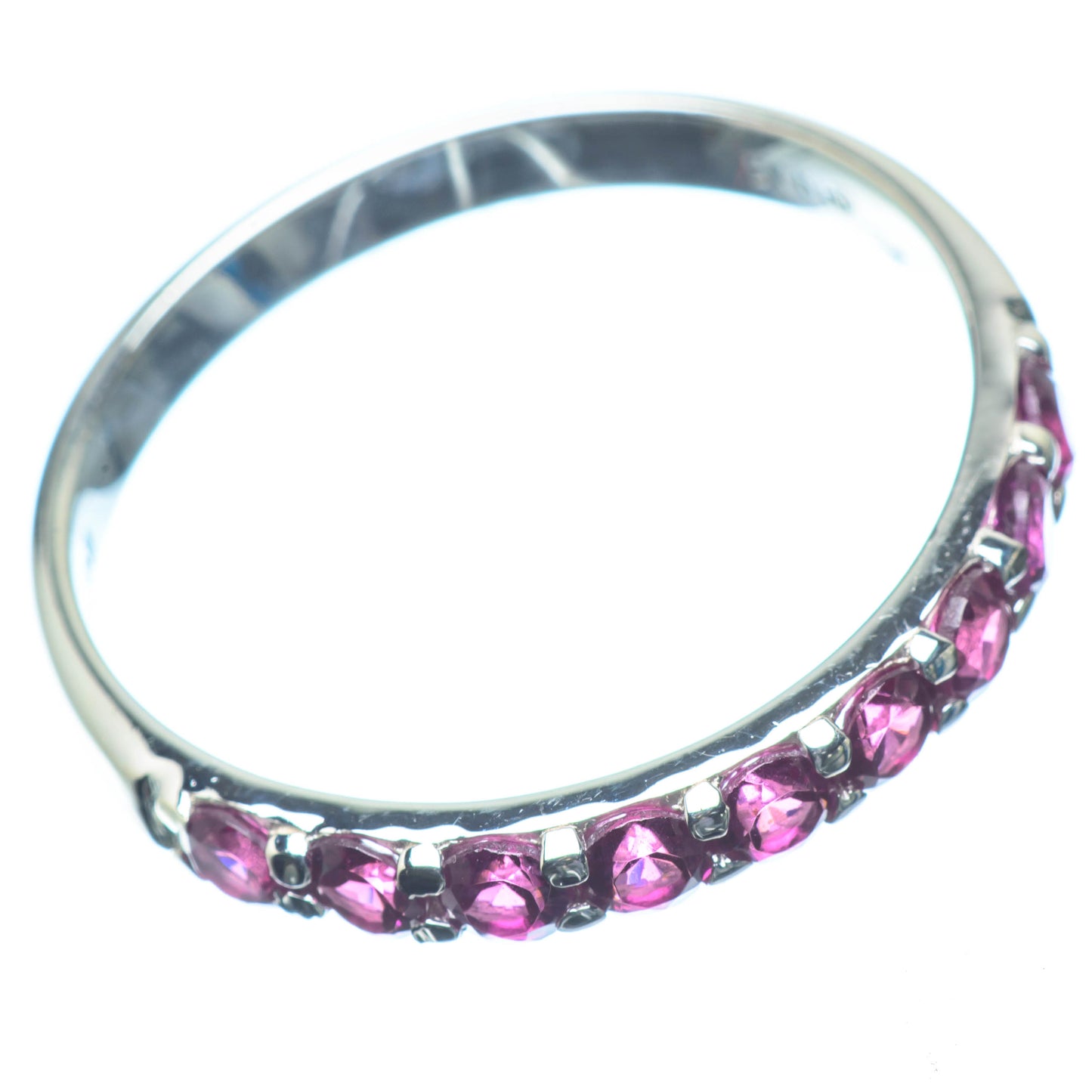 Pink Tourmaline Rings handcrafted by Ana Silver Co - RING26542