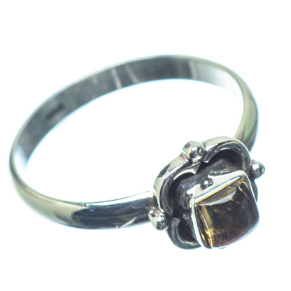 Smoky Quartz Rings handcrafted by Ana Silver Co - RING26712