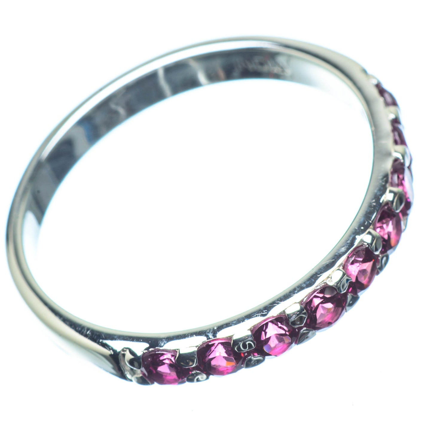 Pink Tourmaline Rings handcrafted by Ana Silver Co - RING26717