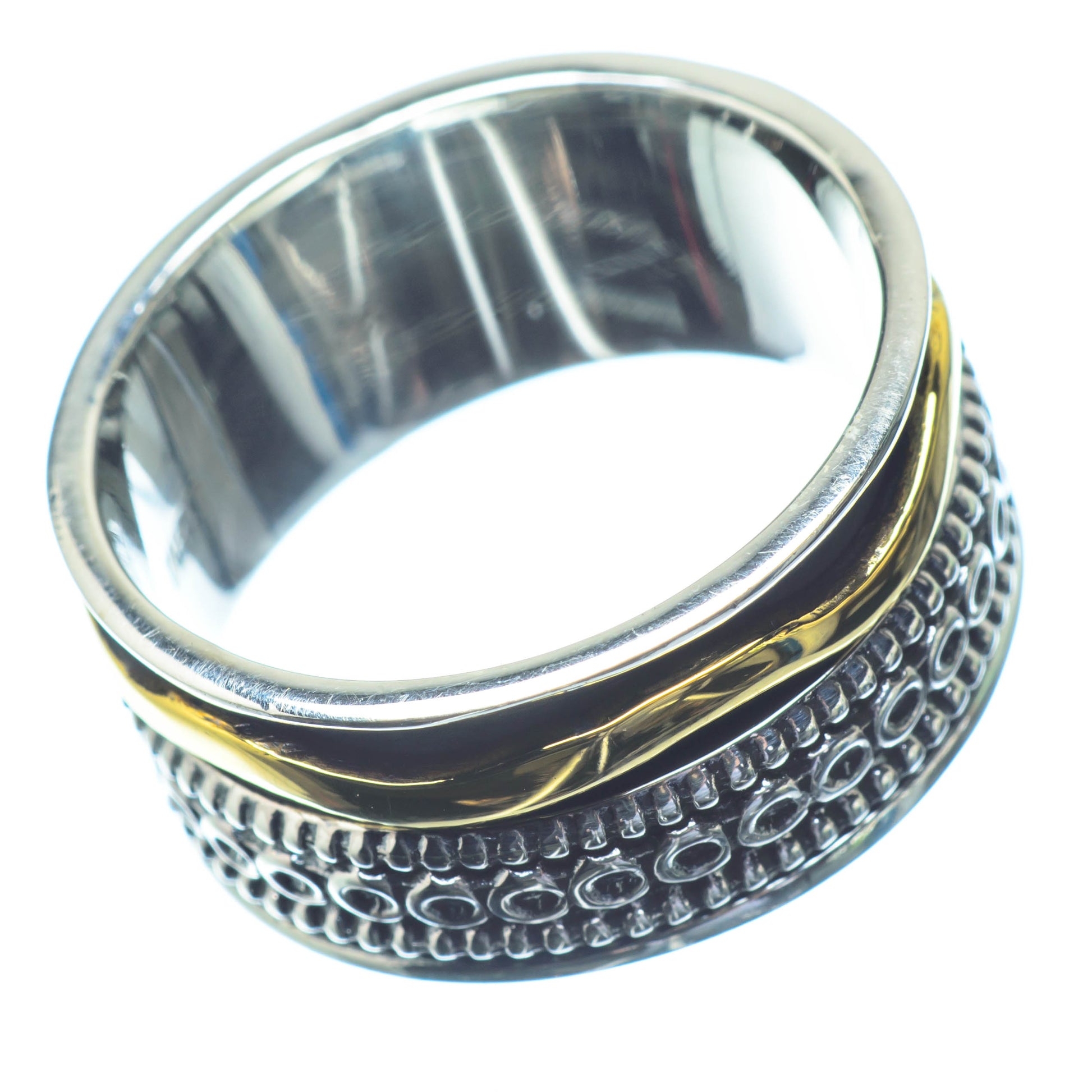 Meditation Spinner Rings handcrafted by Ana Silver Co - RING26755
