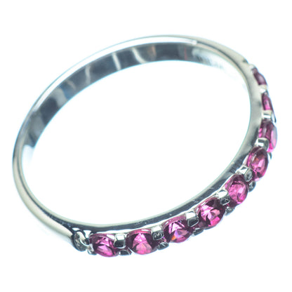 Pink Tourmaline Rings handcrafted by Ana Silver Co - RING26815