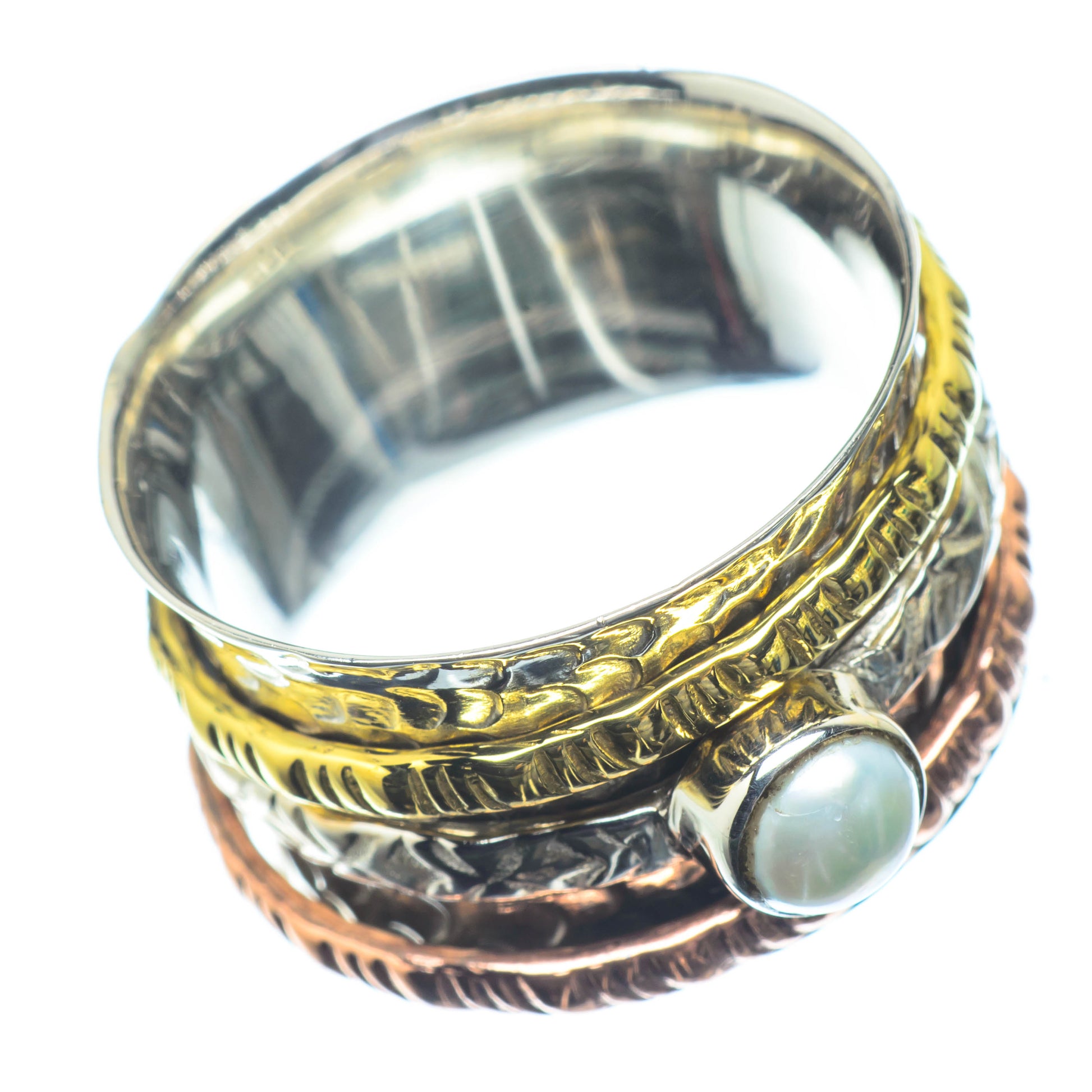 Cultured Pearl Rings handcrafted by Ana Silver Co - RING26854