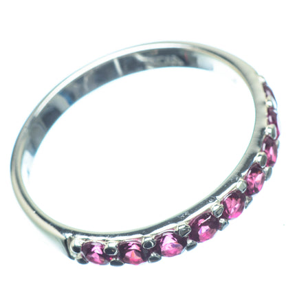 Pink Tourmaline Rings handcrafted by Ana Silver Co - RING26881