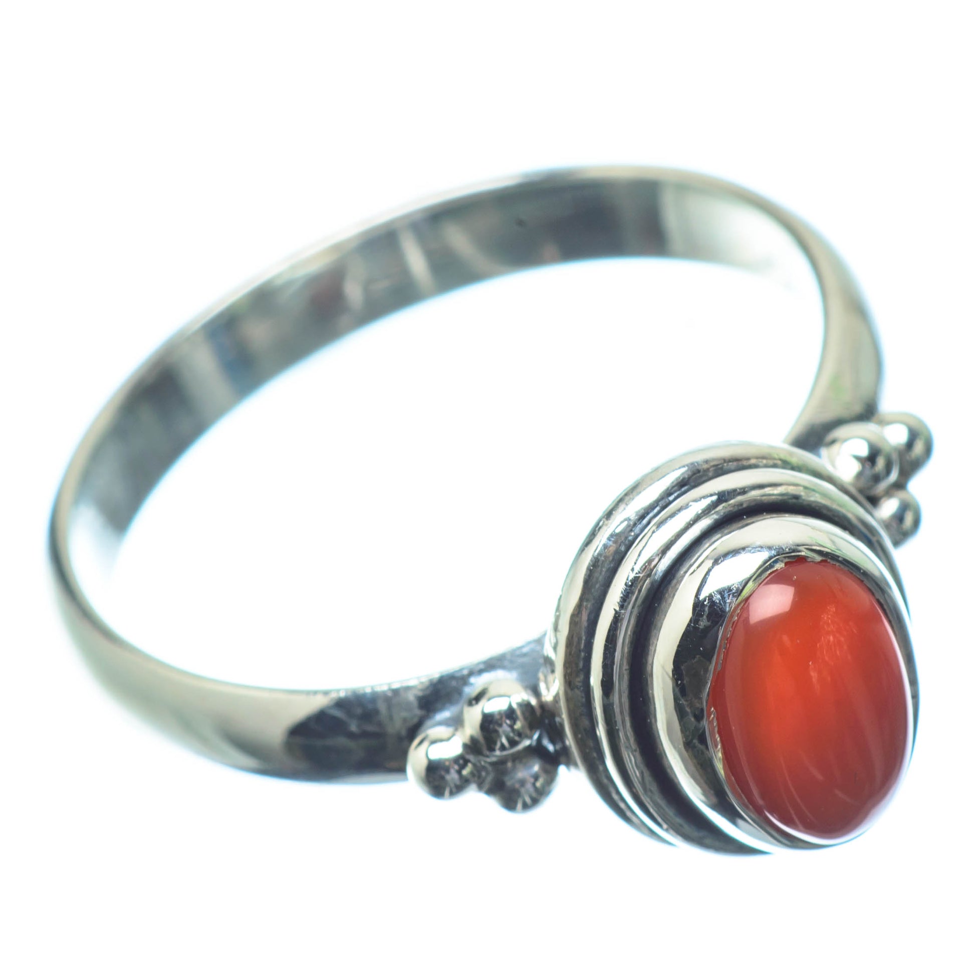Red Onyx Rings handcrafted by Ana Silver Co - RING26911