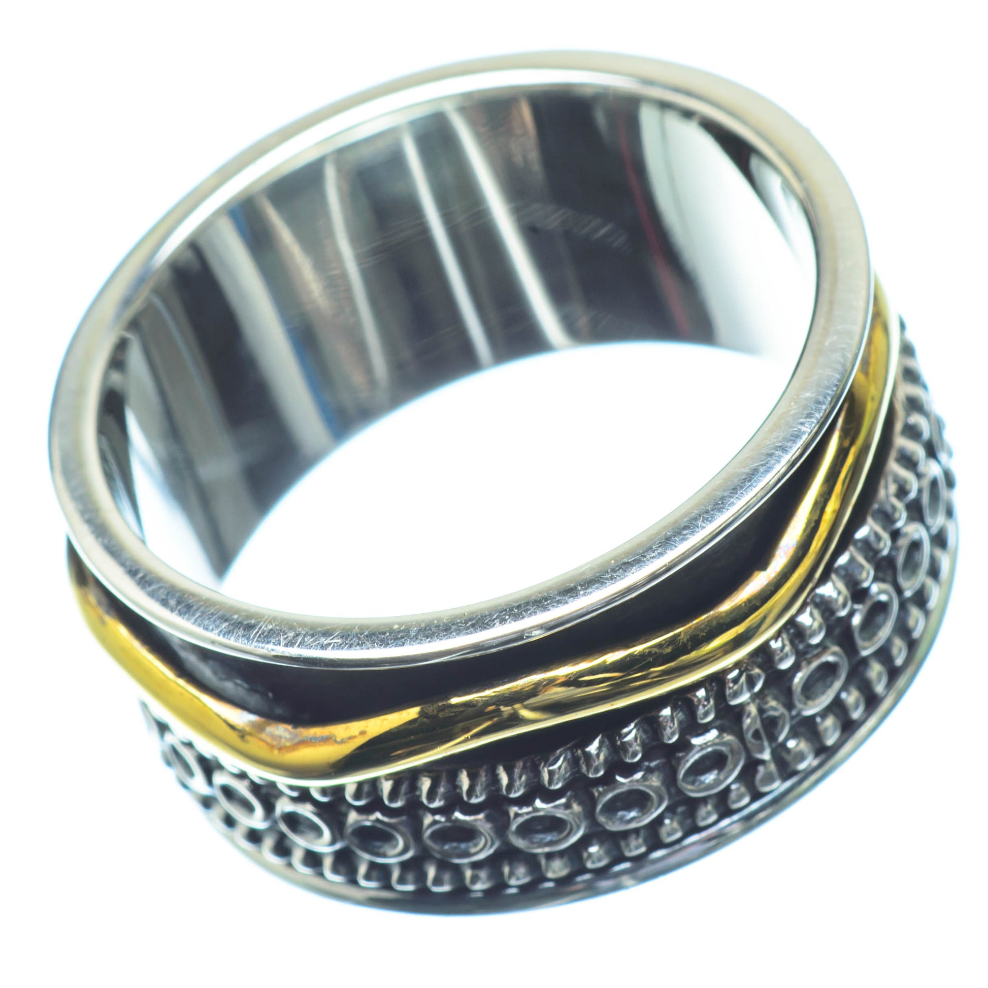 Meditation Spinner Rings handcrafted by Ana Silver Co - RING26927