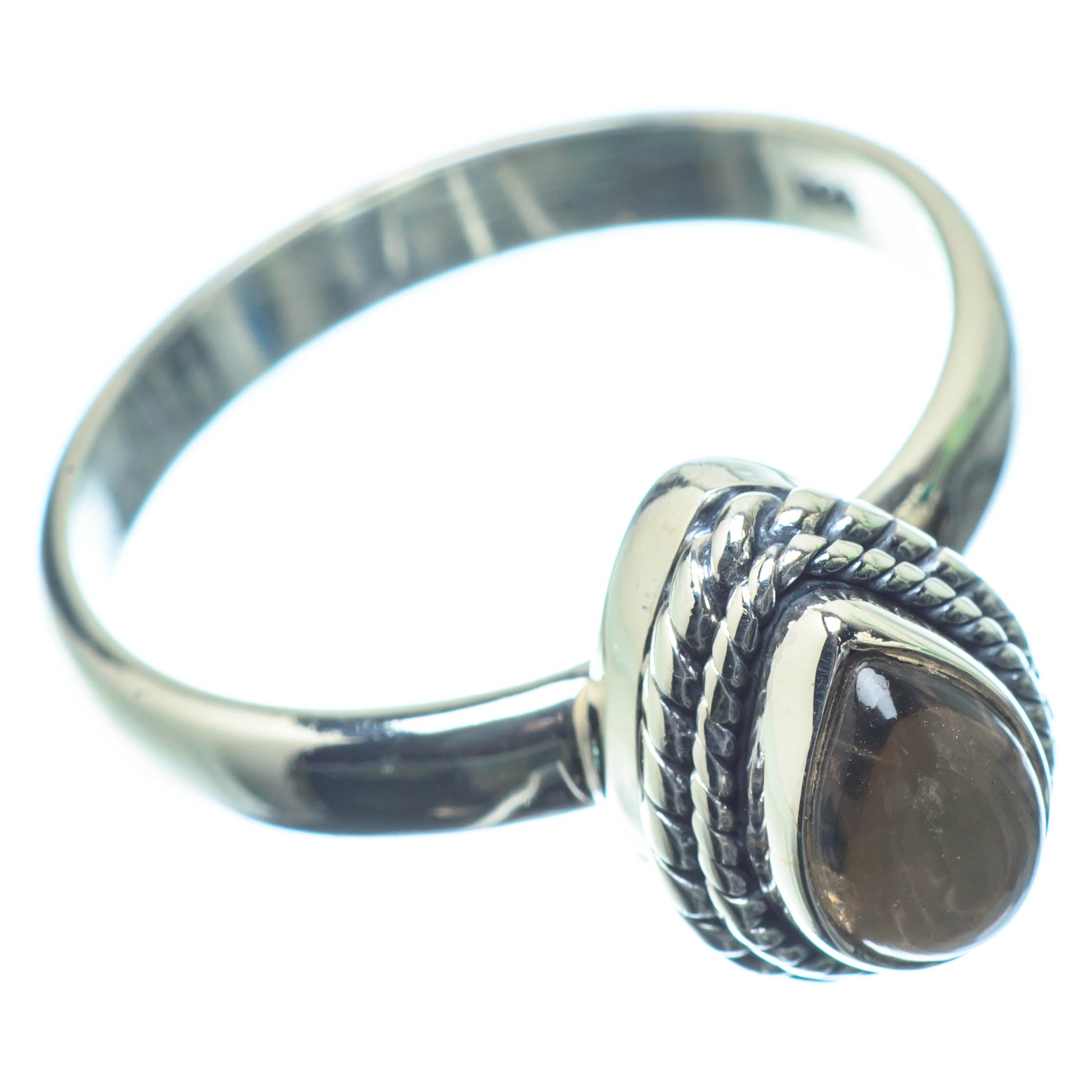 Smoky Quartz Rings handcrafted by Ana Silver Co - RING26953