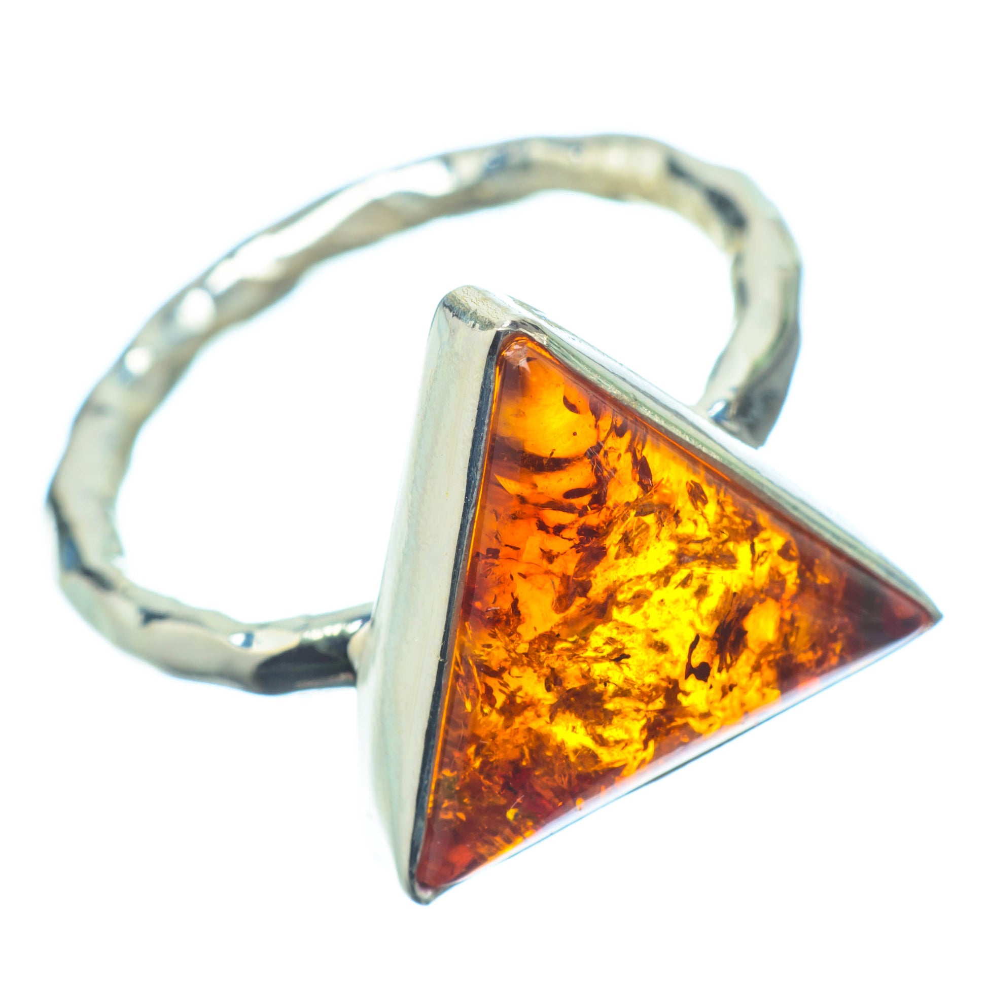 Baltic Amber Rings handcrafted by Ana Silver Co - RING26961