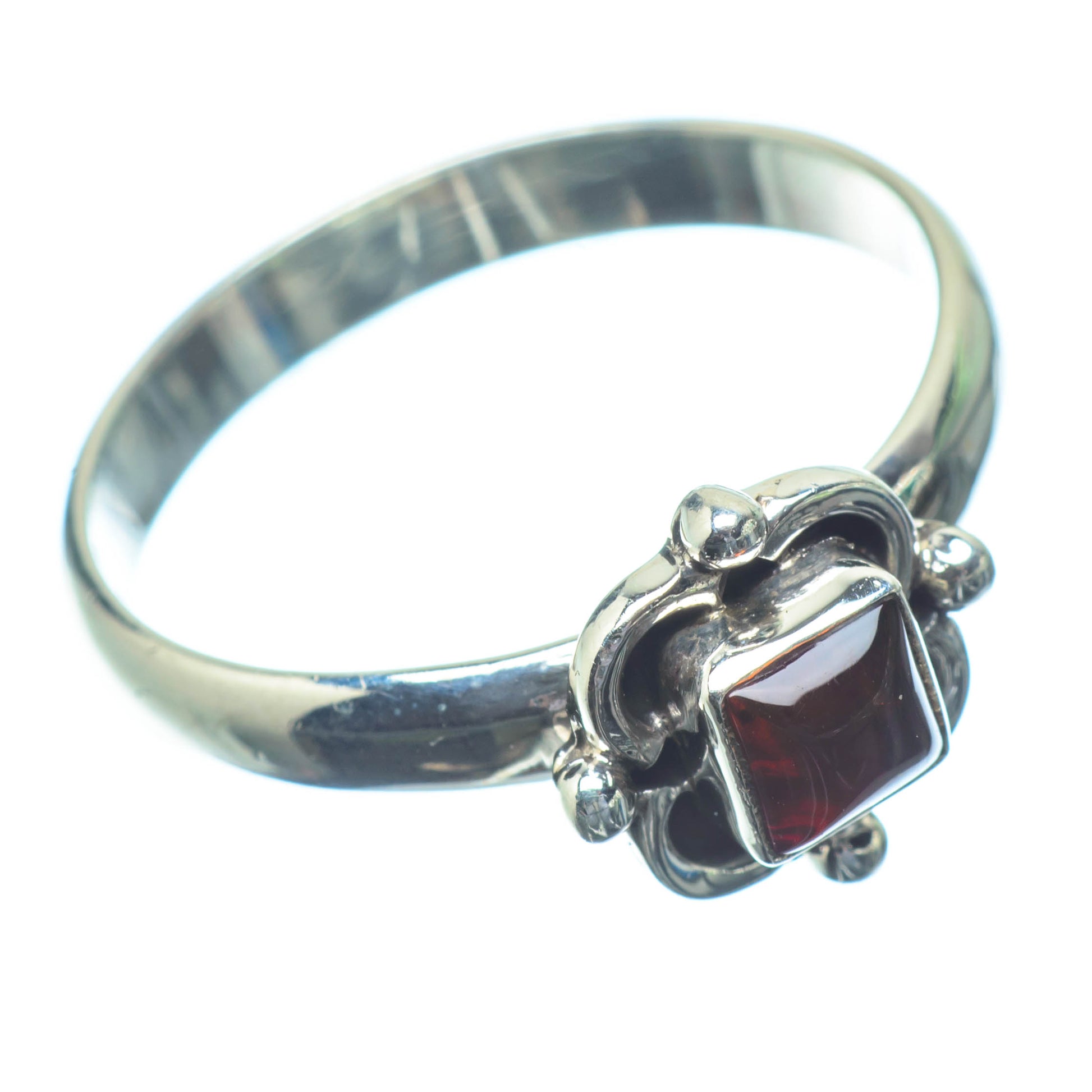 Garnet Rings handcrafted by Ana Silver Co - RING27000