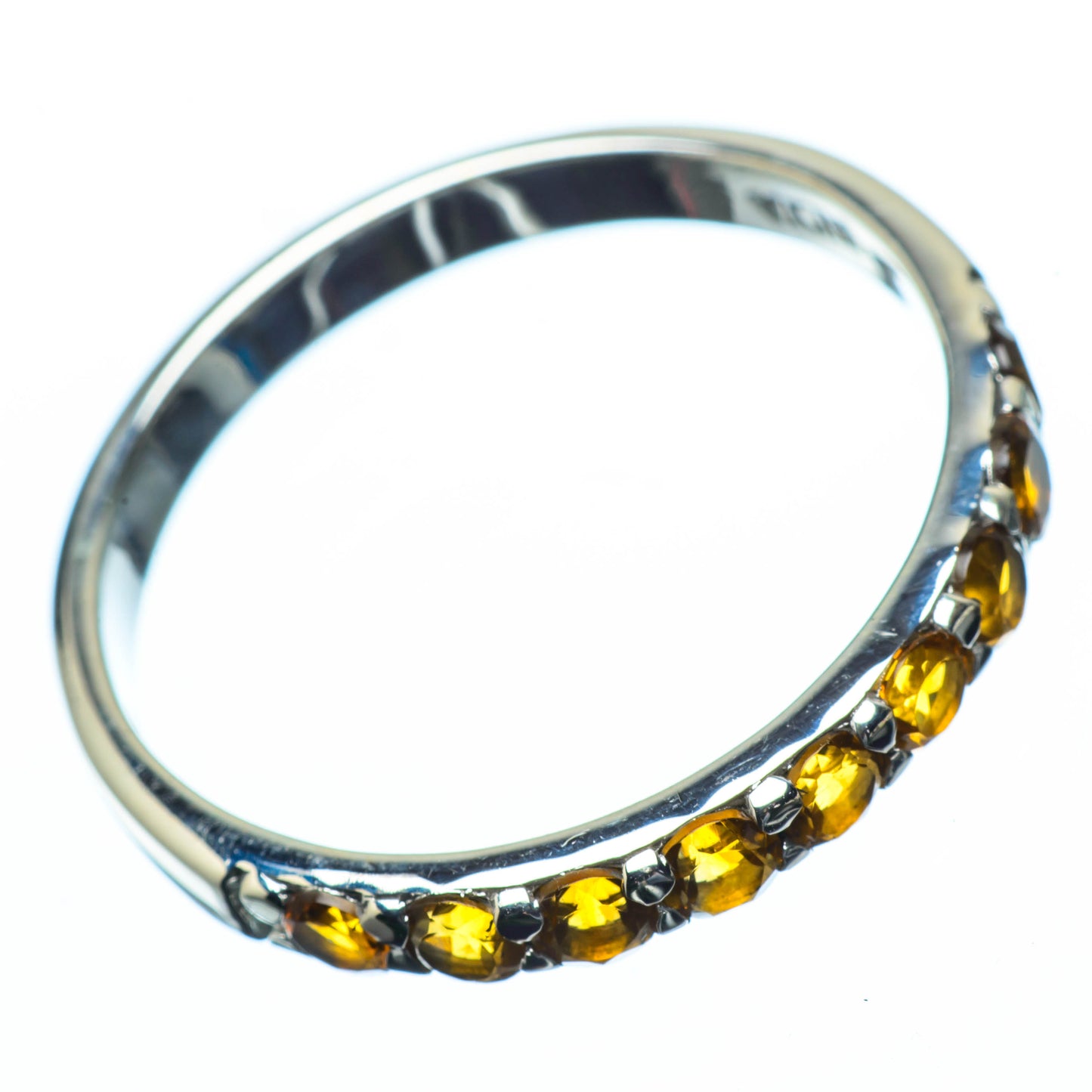 Citrine Rings handcrafted by Ana Silver Co - RING27112