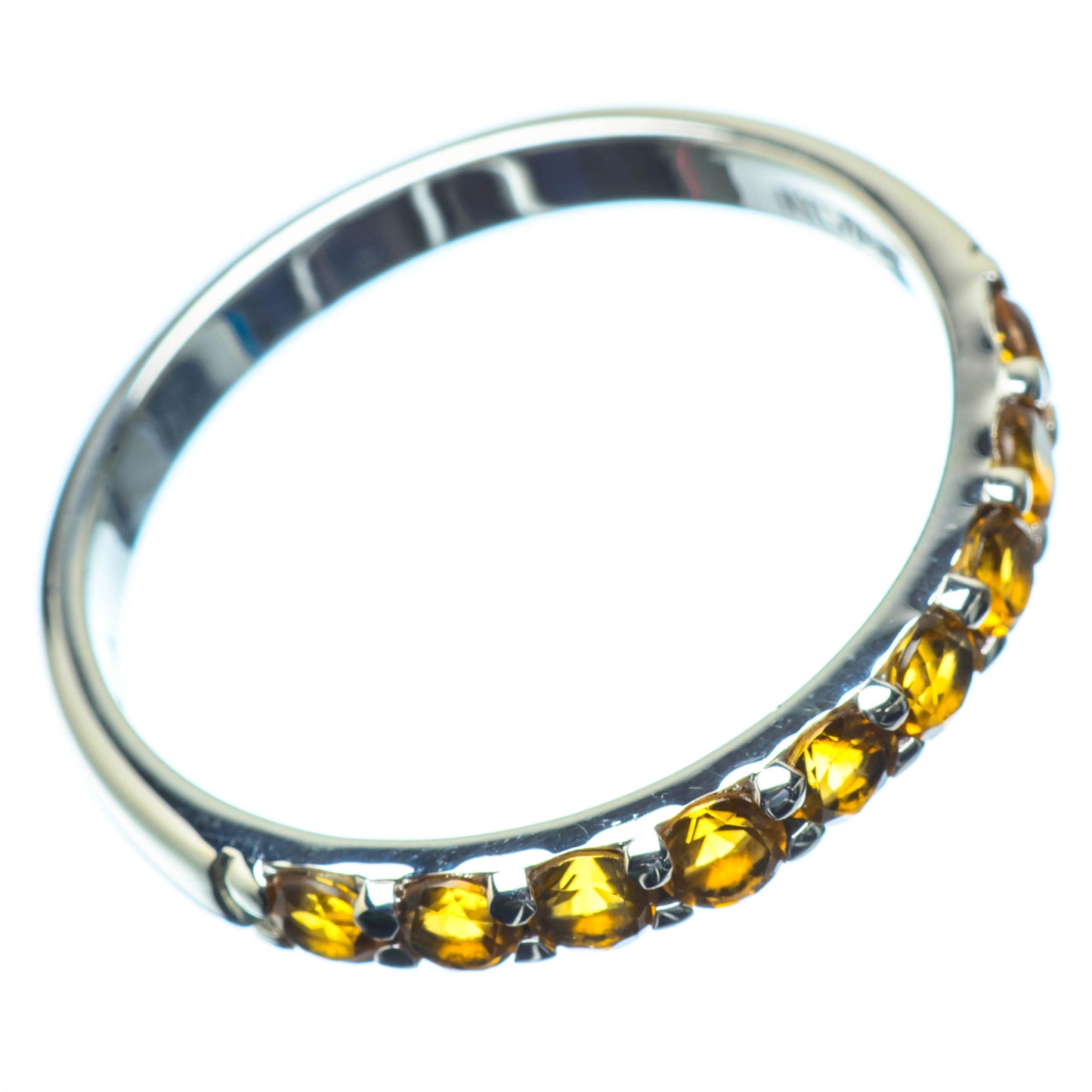 Citrine Rings handcrafted by Ana Silver Co - RING27174 - Photo 2