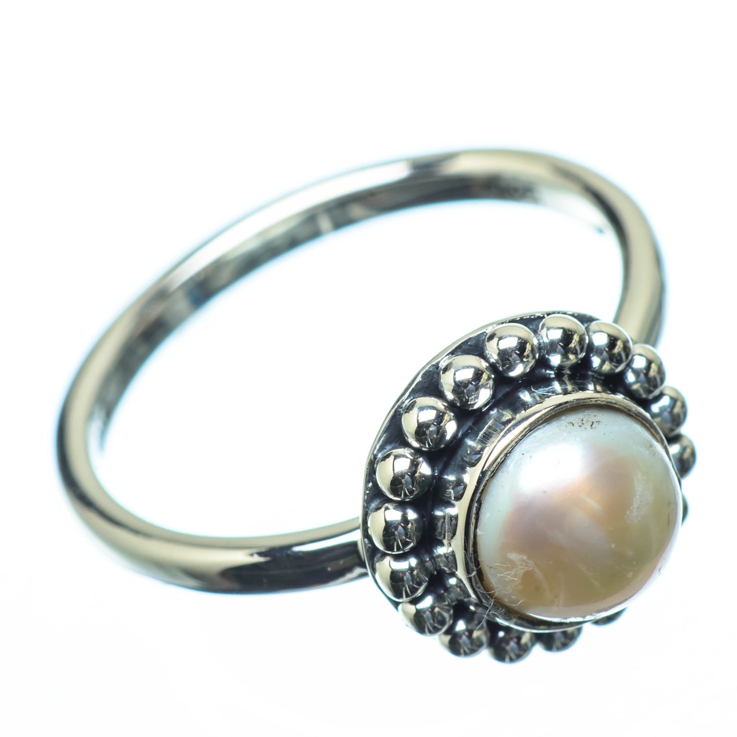 Cultured Pearl Rings handcrafted by Ana Silver Co - RING27189