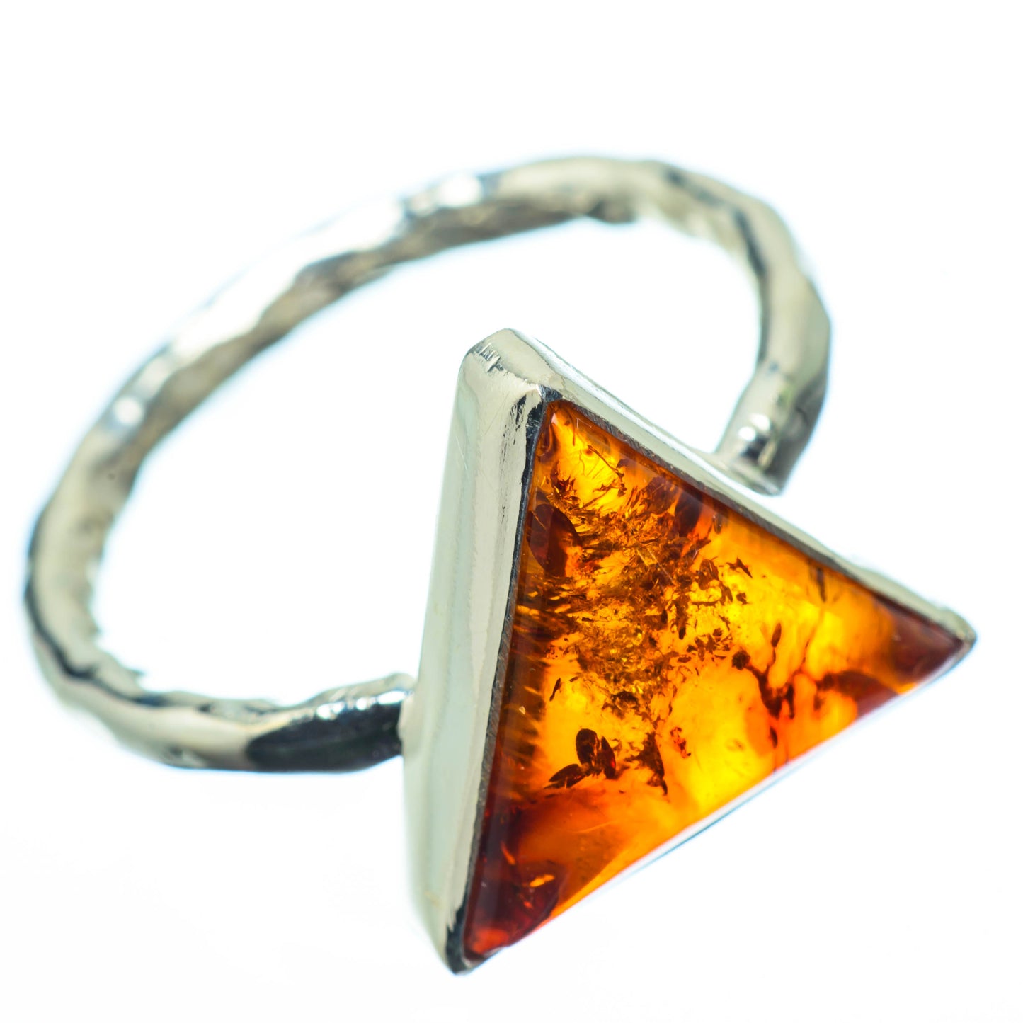 Baltic Amber Rings handcrafted by Ana Silver Co - RING27212