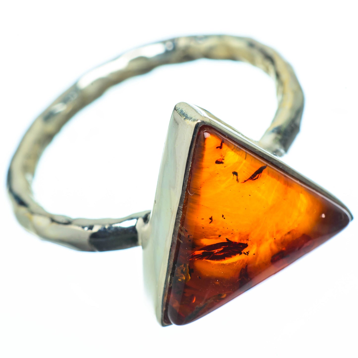 Baltic Amber Rings handcrafted by Ana Silver Co - RING27516