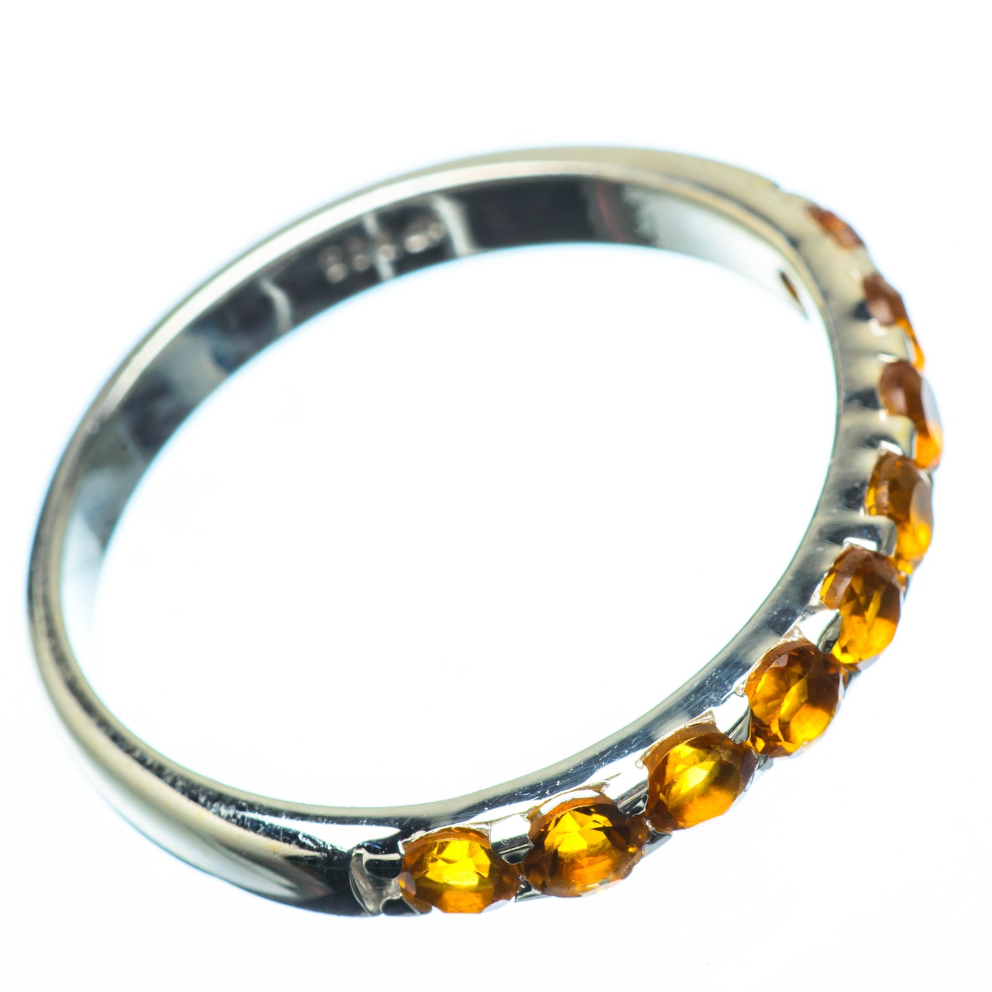 Citrine Rings handcrafted by Ana Silver Co - RING27740 - Photo 2