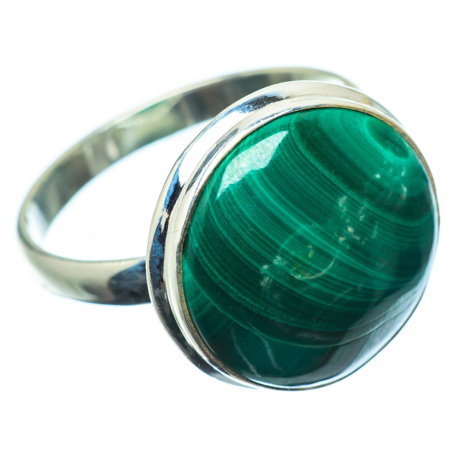 Malachite Rings handcrafted by Ana Silver Co - RING27848