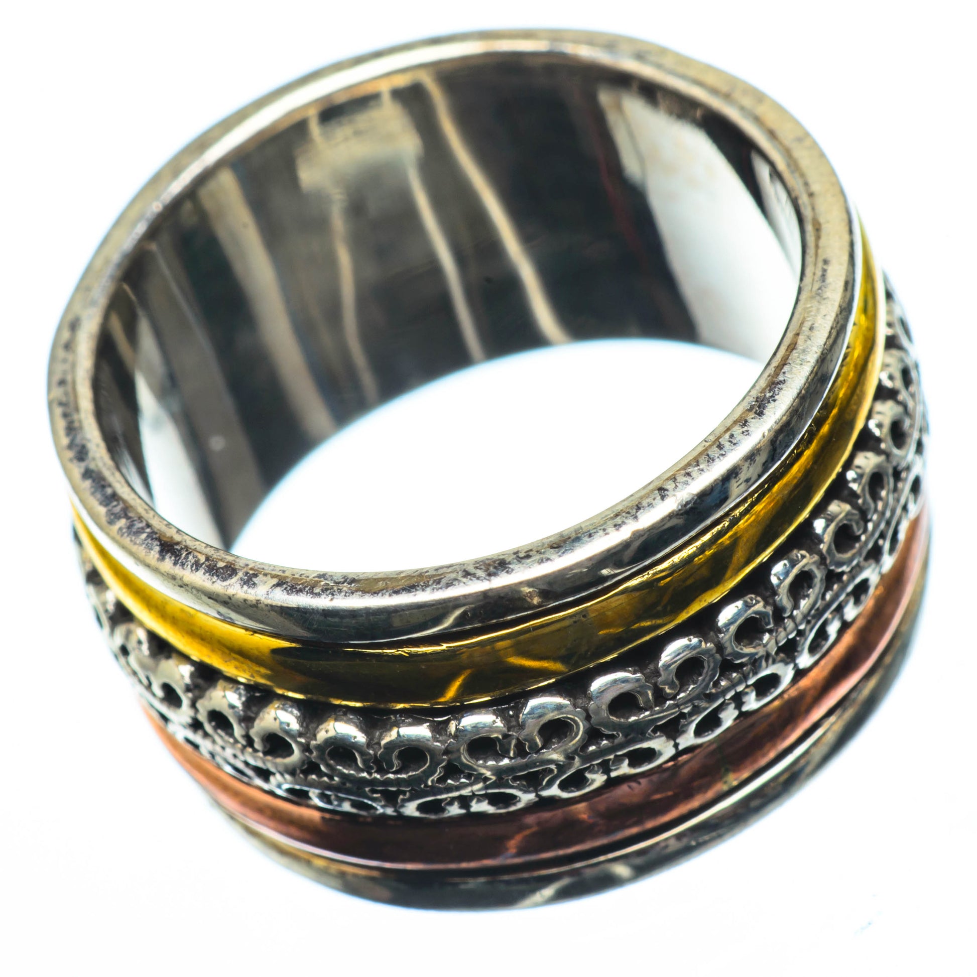 Meditation Spinner Rings handcrafted by Ana Silver Co - RING27974