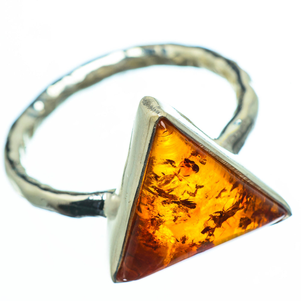 Baltic Amber Rings handcrafted by Ana Silver Co - RING28315