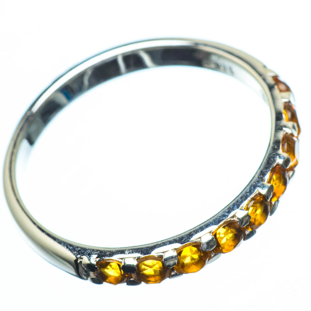 Citrine Rings handcrafted by Ana Silver Co - RING28613 - Photo 2