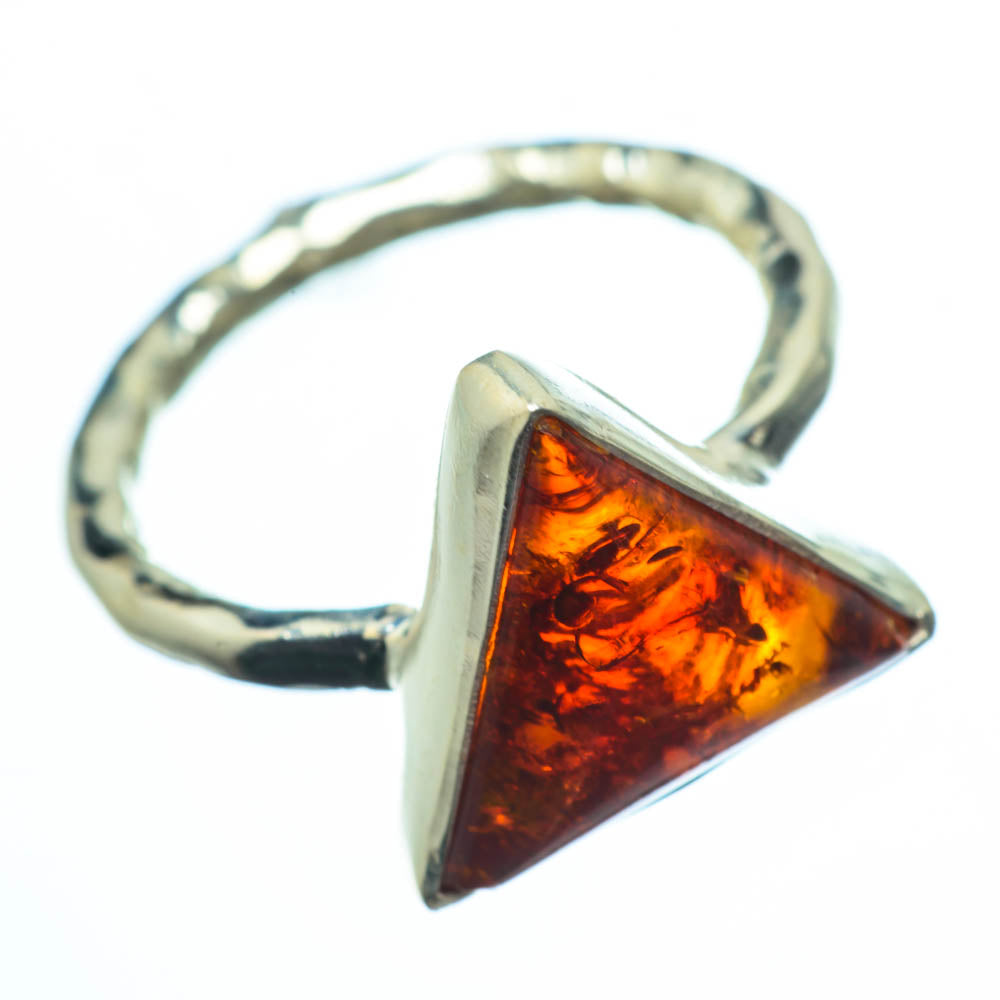 Baltic Amber Rings handcrafted by Ana Silver Co - RING28785