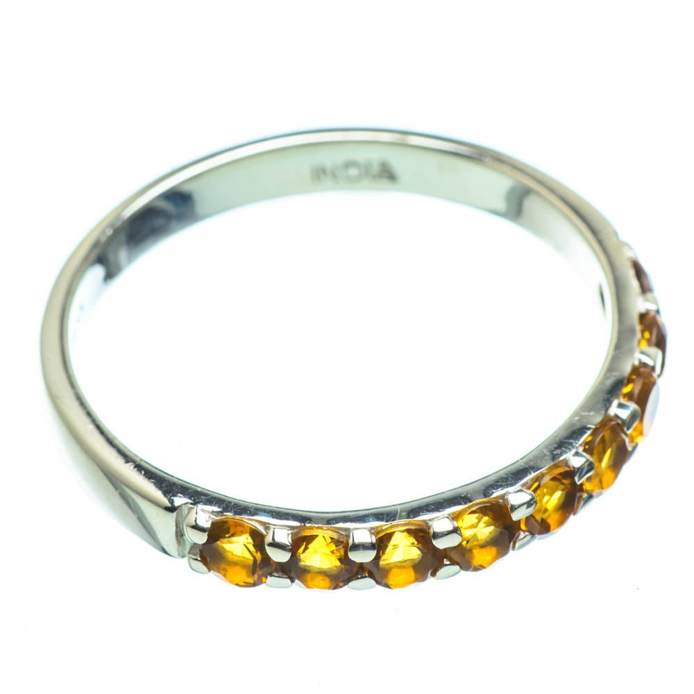Citrine Rings handcrafted by Ana Silver Co - RING29116