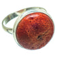 Sponge Coral Rings handcrafted by Ana Silver Co - RING29179