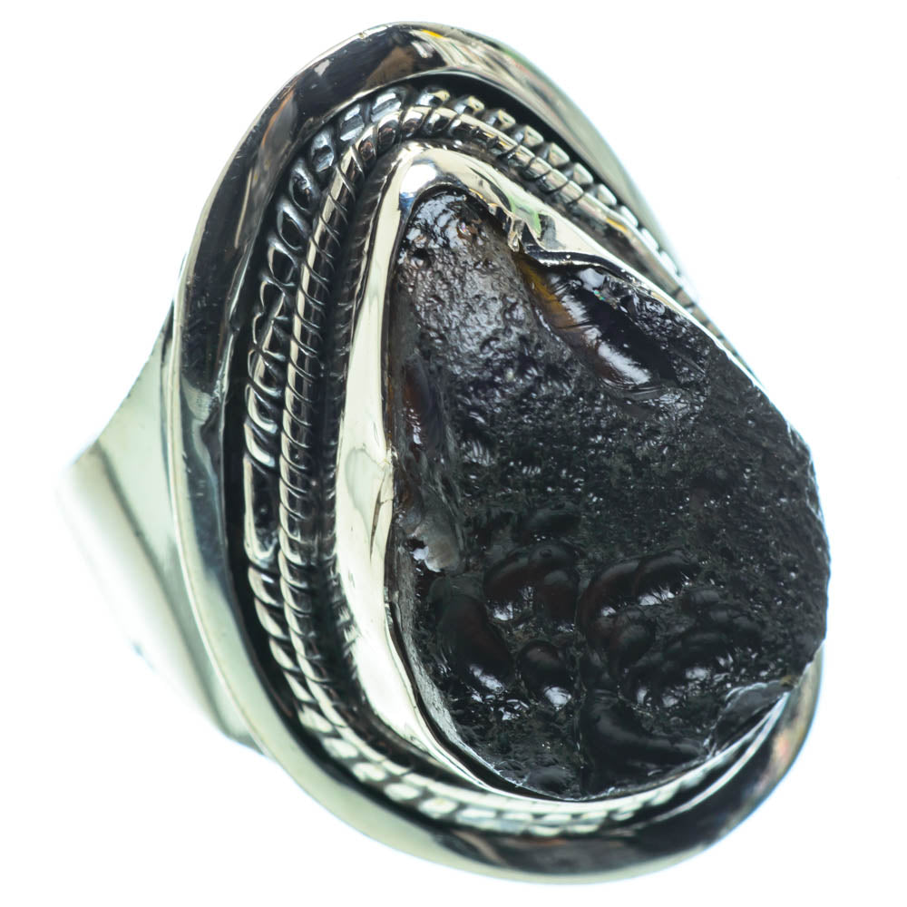Tektite Rings handcrafted by Ana Silver Co - RING29221