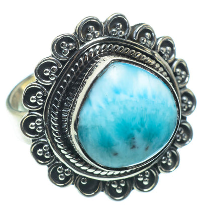 Larimar Rings handcrafted by Ana Silver Co - RING29307
