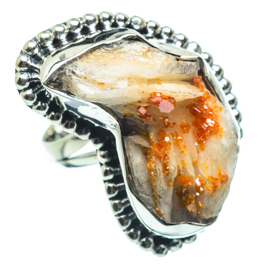 Citrine Crystal Rings handcrafted by Ana Silver Co - RING29454