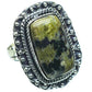 Serpentine Rings handcrafted by Ana Silver Co - RING29485