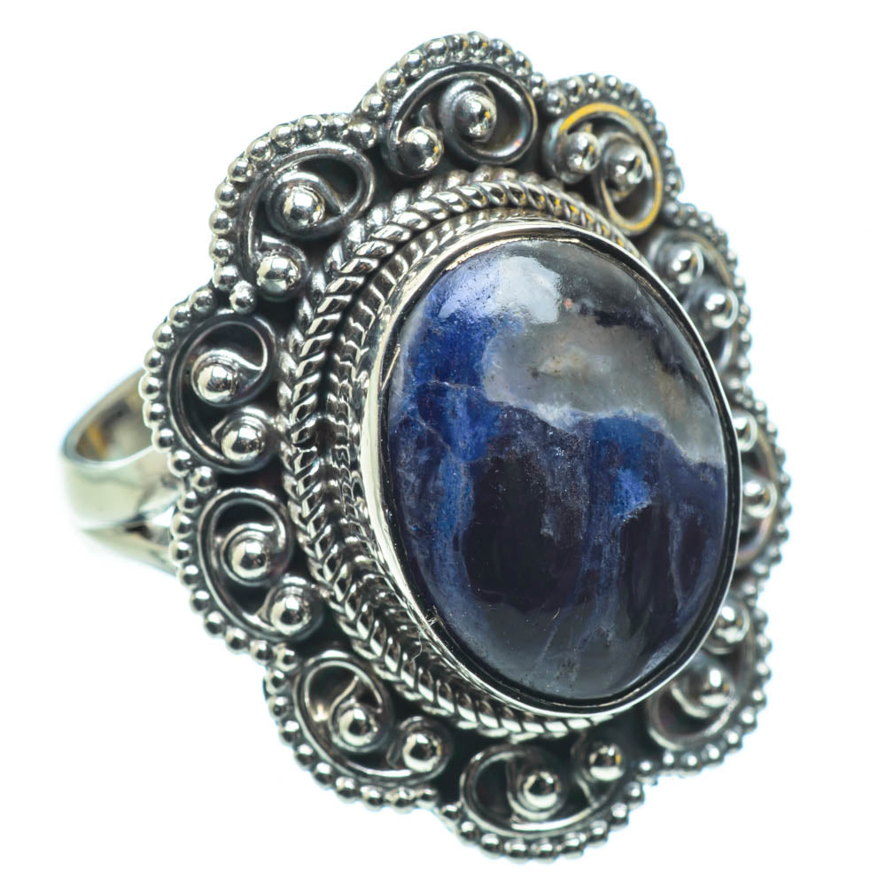 Sodalite Rings handcrafted by Ana Silver Co - RING29561