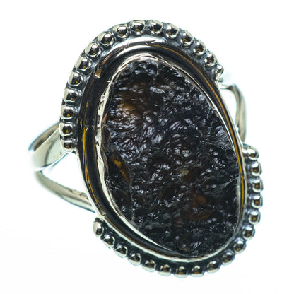 Tektite Rings handcrafted by Ana Silver Co - RING29604