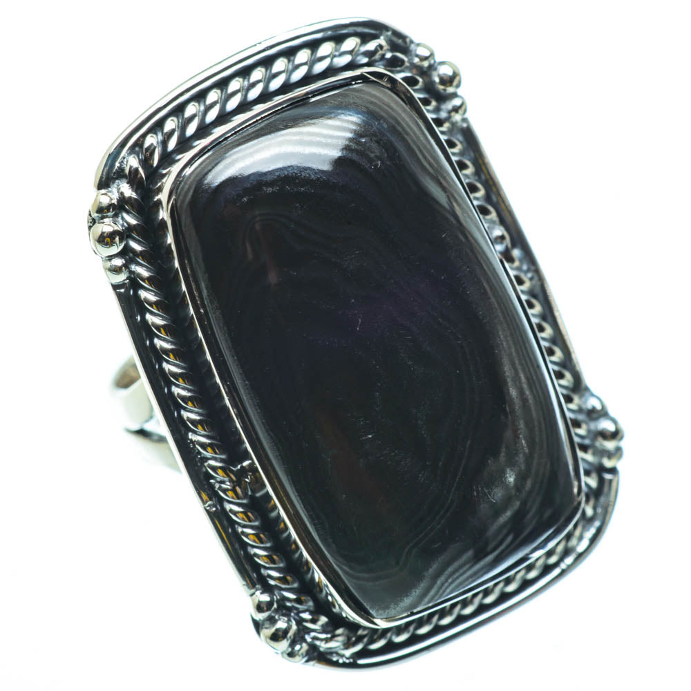 Psilomelane Rings handcrafted by Ana Silver Co - RING29805