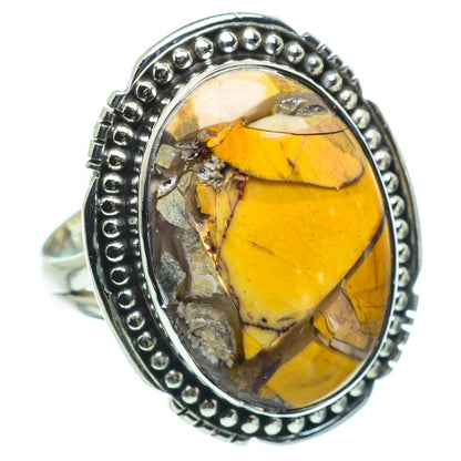Brecciated Mookaite Rings handcrafted by Ana Silver Co - RING29967