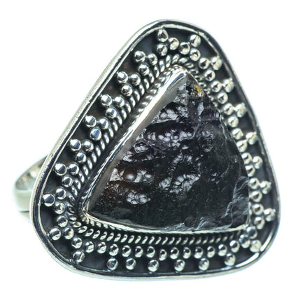 Tektite Rings handcrafted by Ana Silver Co - RING30297 - Photo 2