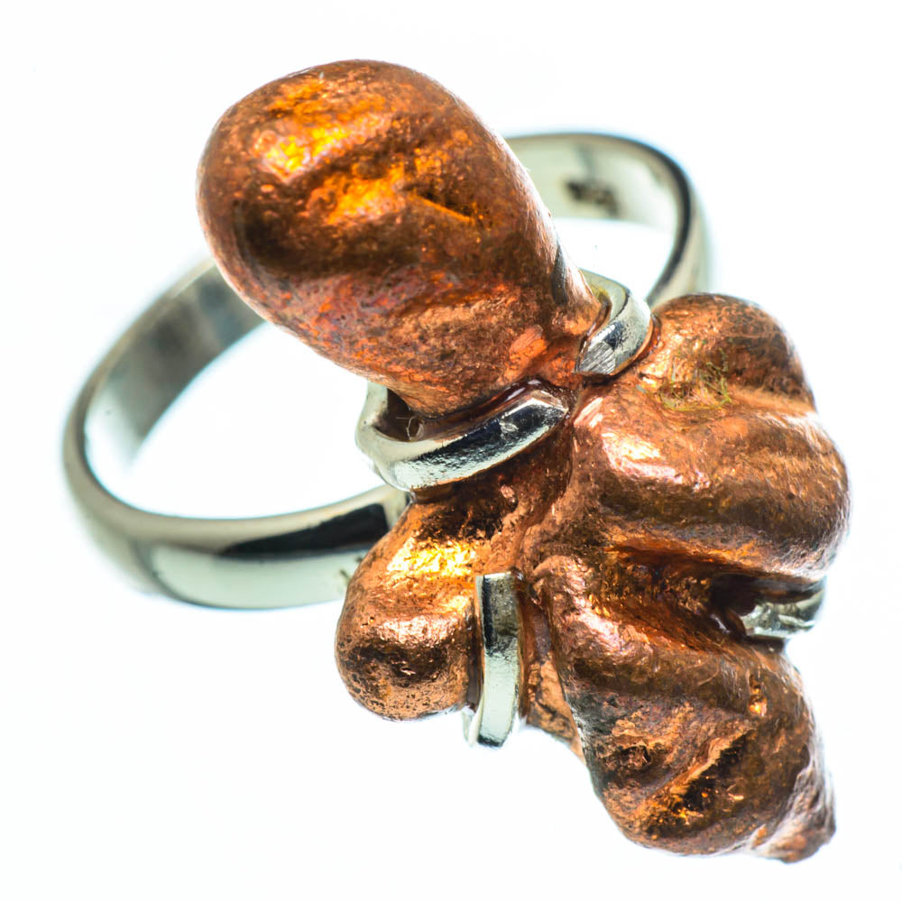 Splash Copper Rings handcrafted by Ana Silver Co - RING30459