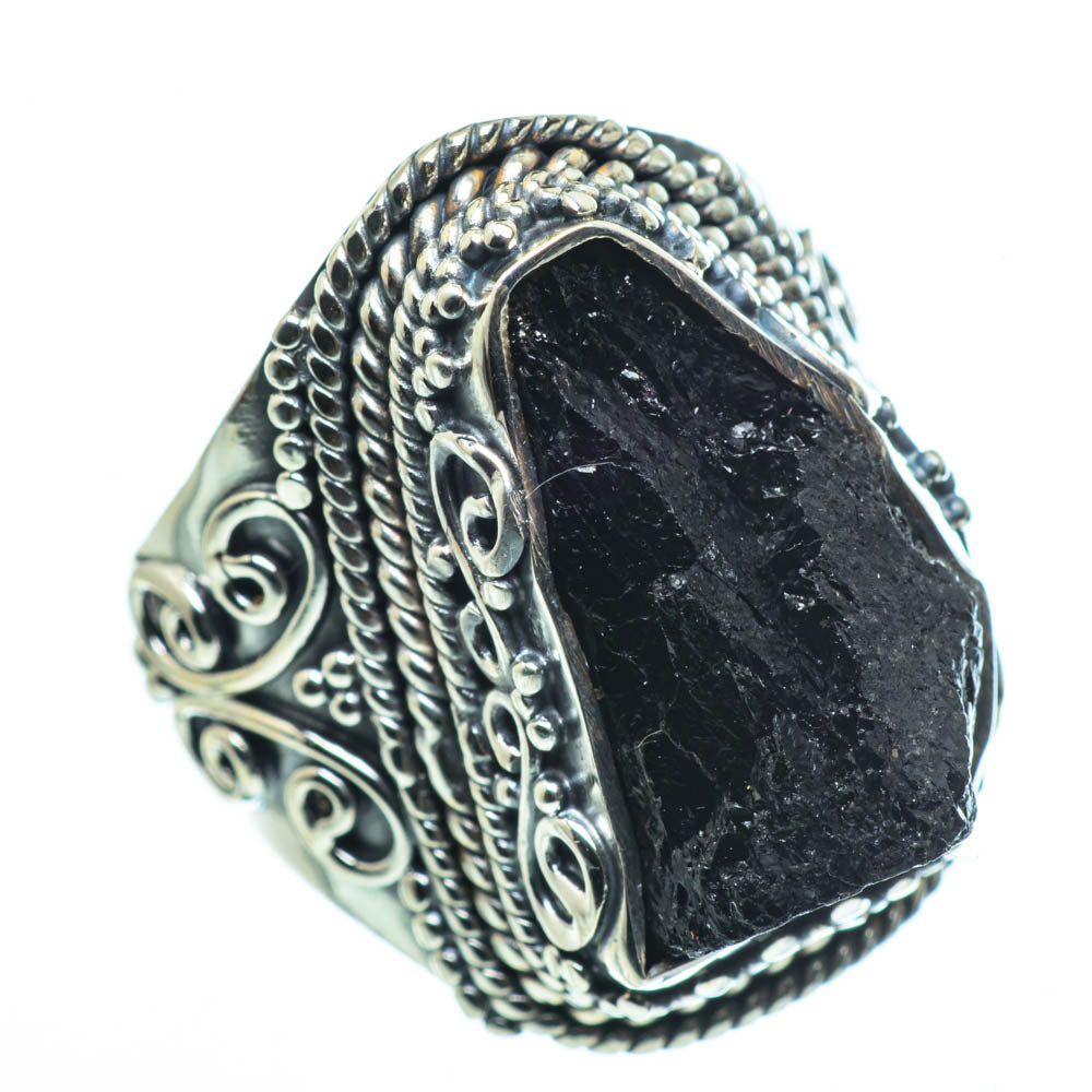 Tektite Rings handcrafted by Ana Silver Co - RING30512