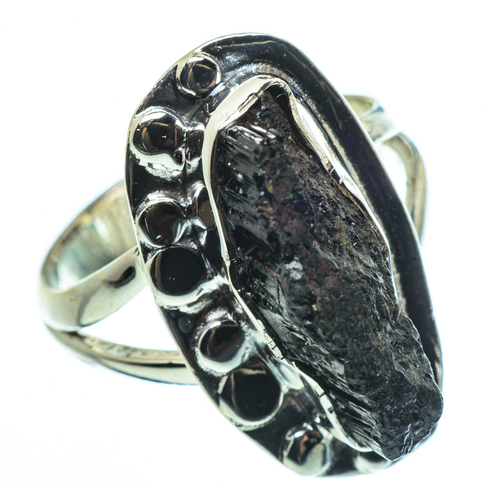 Tektite Rings handcrafted by Ana Silver Co - RING30569