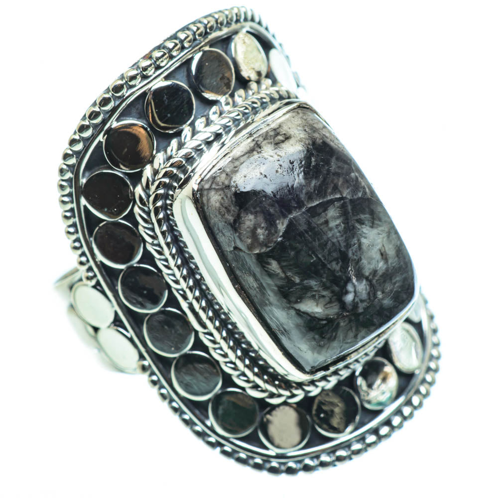 Pinolith Jasper Rings handcrafted by Ana Silver Co - RING30686