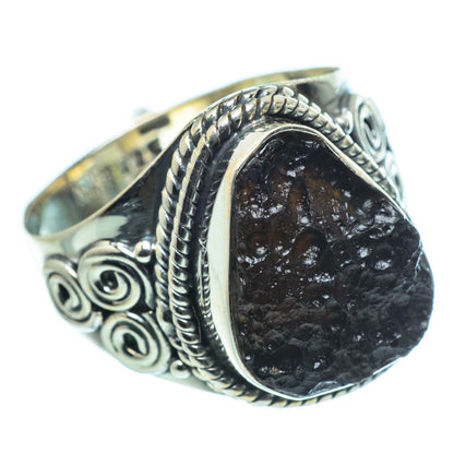 Tektite Rings handcrafted by Ana Silver Co - RING30902