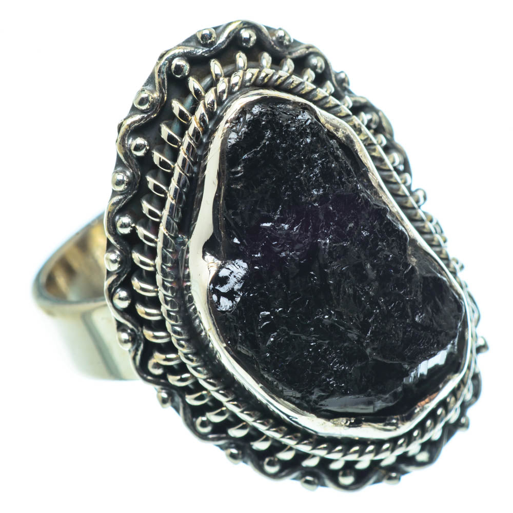 Tektite Rings handcrafted by Ana Silver Co - RING30921