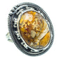 Brecciated Mookaite Rings handcrafted by Ana Silver Co - RING30982