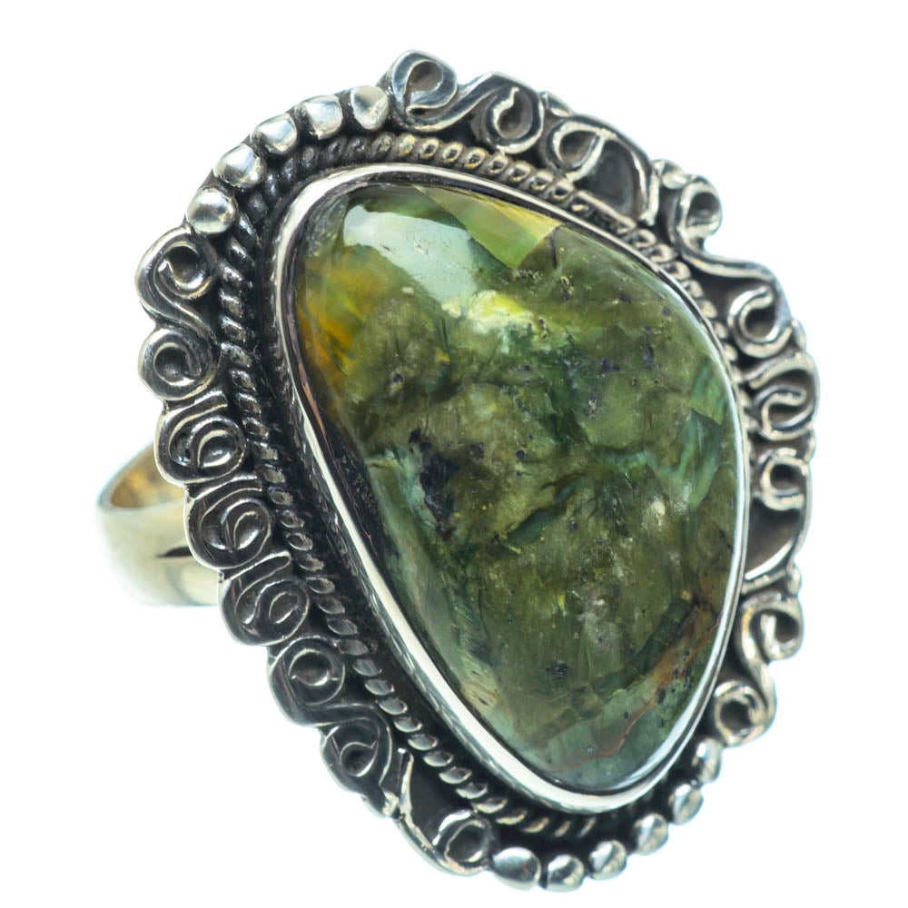 Rainforest Opal Rings handcrafted by Ana Silver Co - RING31063