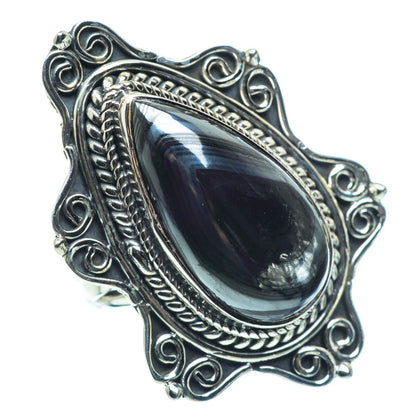 Psilomelane Rings handcrafted by Ana Silver Co - RING31123