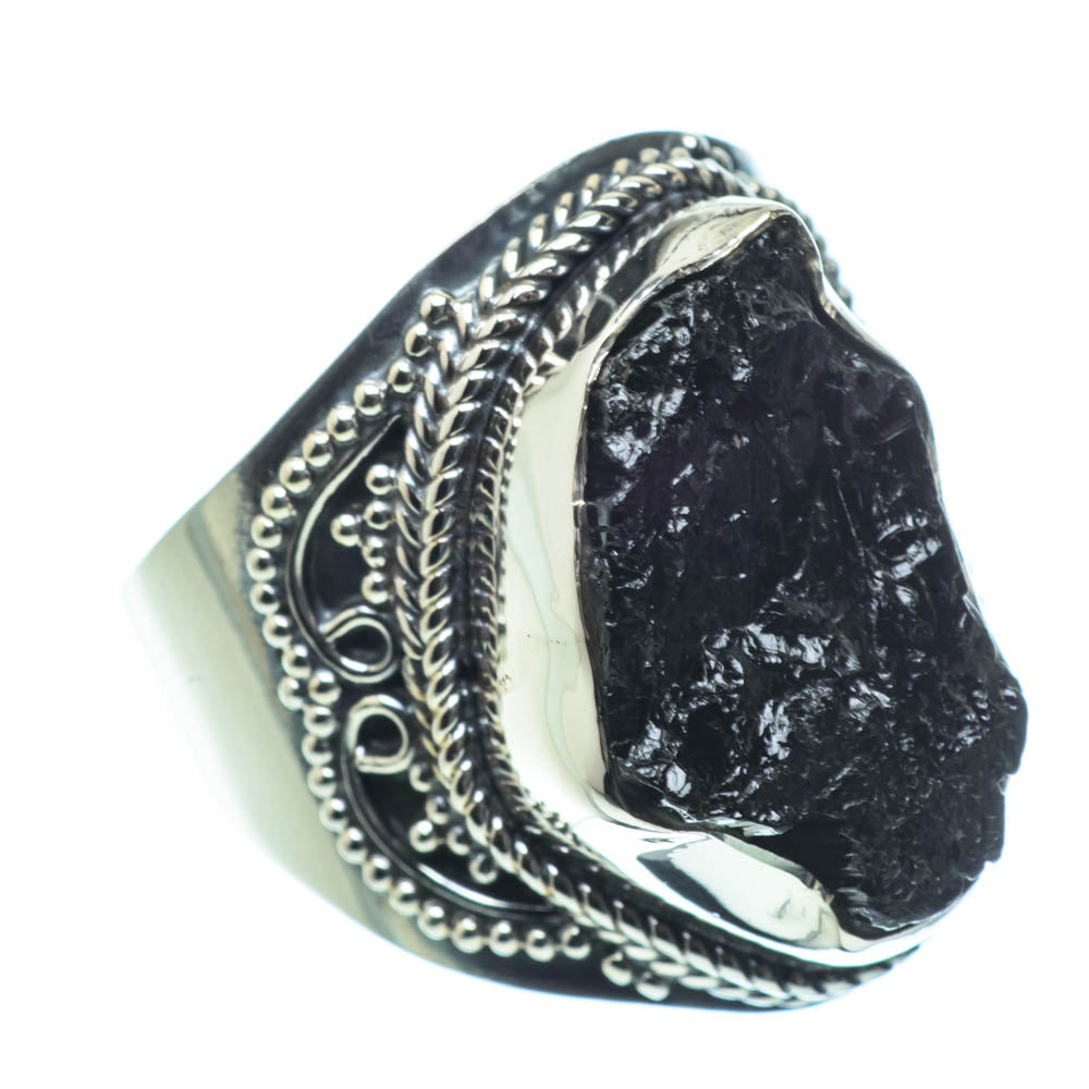 Tektite Rings handcrafted by Ana Silver Co - RING31221