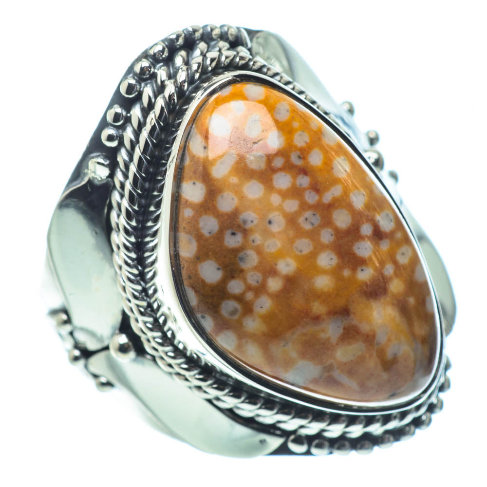 Ocean Jasper Rings handcrafted by Ana Silver Co - RING31237