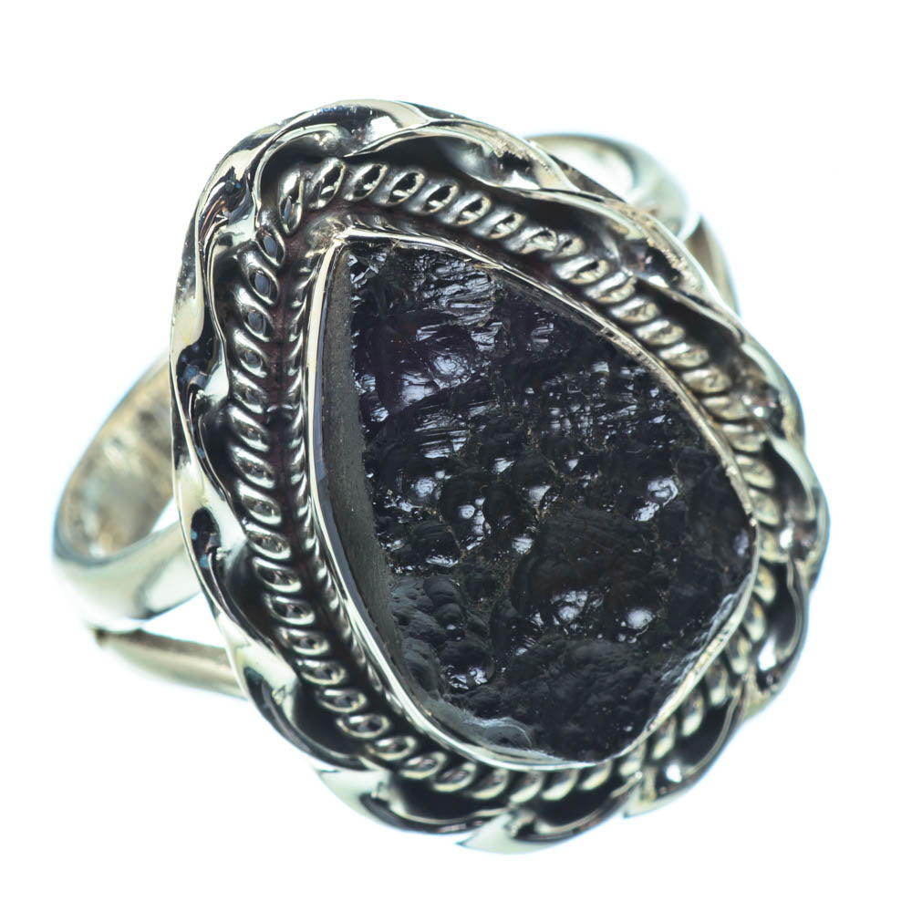 Tektite Rings handcrafted by Ana Silver Co - RING31268