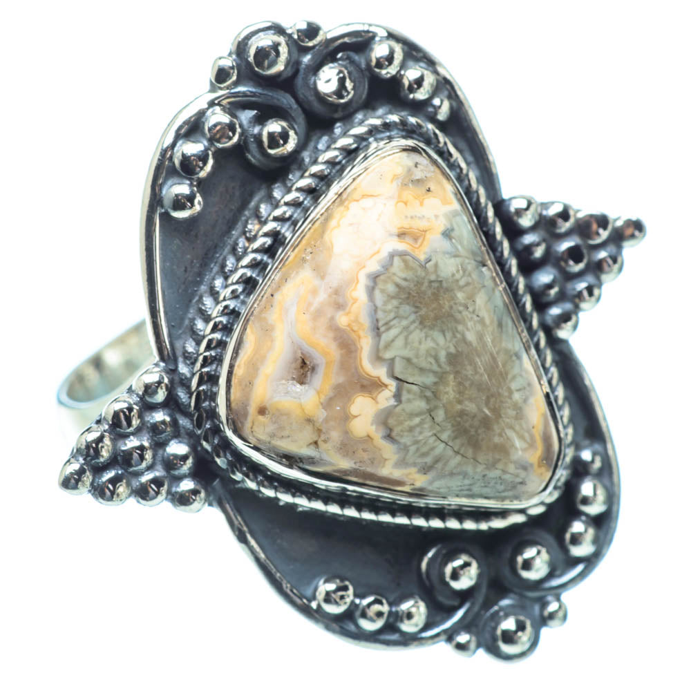 Ocean Jasper Rings handcrafted by Ana Silver Co - RING31369
