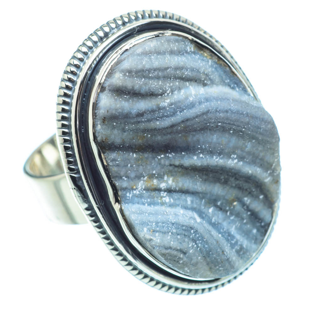 Desert Druzy Rings handcrafted by Ana Silver Co - RING31468