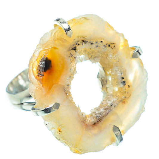Occo Geode Slice Rings handcrafted by Ana Silver Co - RING31540