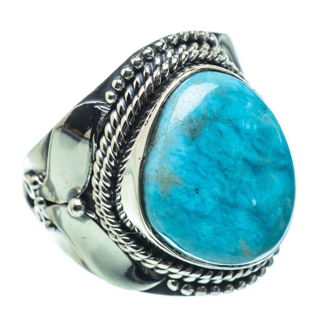 Larimar Rings handcrafted by Ana Silver Co - RING31731